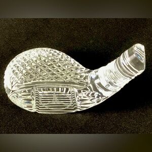 Waterford Crystal Golf Club Head Paper Weight Sculpture